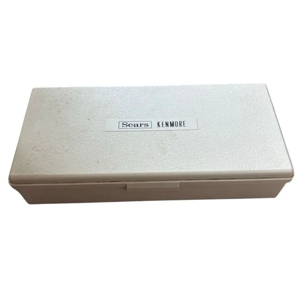Sears Kenmore Sewing Machine Attachment Accessories Box